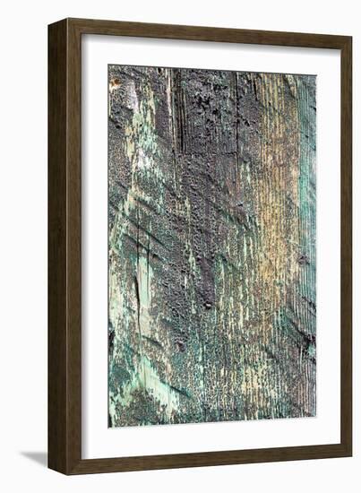 The Old Wood Texture with Natural Patterns-Madredus-Framed Photographic Print