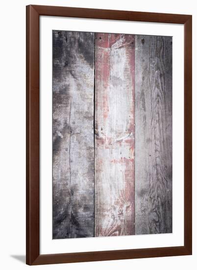 The Old Wood Texture with Natural Patterns-Madredus-Framed Photographic Print