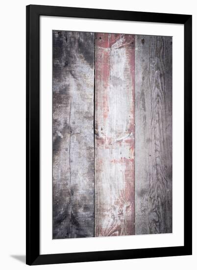 The Old Wood Texture with Natural Patterns-Madredus-Framed Photographic Print