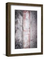 The Old Wood Texture with Natural Patterns-Madredus-Framed Photographic Print