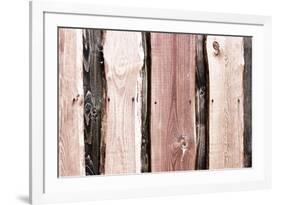 The Old Wood Texture with Natural Patterns-Madredus-Framed Photographic Print