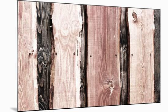 The Old Wood Texture with Natural Patterns-Madredus-Mounted Photographic Print