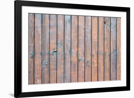 The Old Wood Texture with Natural Patterns-Madredus-Framed Photographic Print