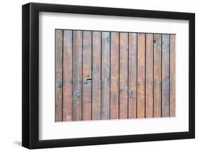 The Old Wood Texture with Natural Patterns-Madredus-Framed Photographic Print