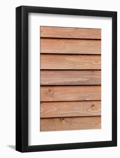 The Old Wood Texture with Natural Patterns-Madredus-Framed Photographic Print