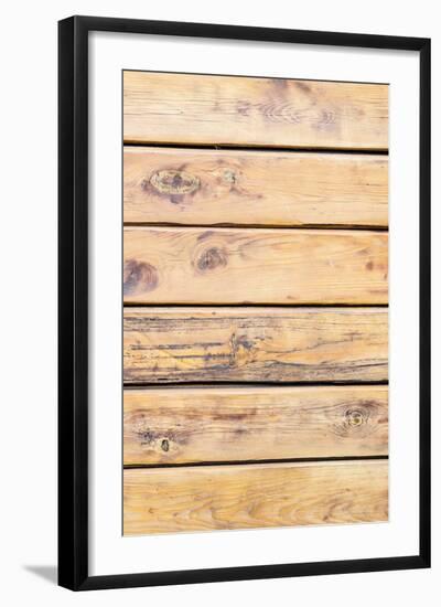 The Old Wood Texture with Natural Patterns-Madredus-Framed Photographic Print