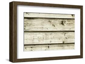 The Old Wood Texture with Natural Patterns-Madredus-Framed Photographic Print