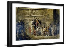 The Olden Time, from 'Fores Coaching Recollections', Engraved by J. Harris-Charles Cooper Henderson-Framed Giclee Print