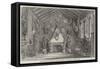 The Oldham Lyceum Educational and Industrial Exhibition, the Baronial Hall-null-Framed Stretched Canvas