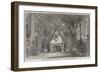 The Oldham Lyceum Educational and Industrial Exhibition, the Baronial Hall-null-Framed Giclee Print