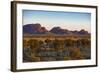 The Olgas (Kata Tjuta), Uluru-Kata Tjuta Nat'l Park, UNESCO Site, Northern Territory, Australia-Michael Runkel-Framed Photographic Print