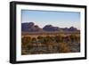 The Olgas (Kata Tjuta), Uluru-Kata Tjuta Nat'l Park, UNESCO Site, Northern Territory, Australia-Michael Runkel-Framed Photographic Print