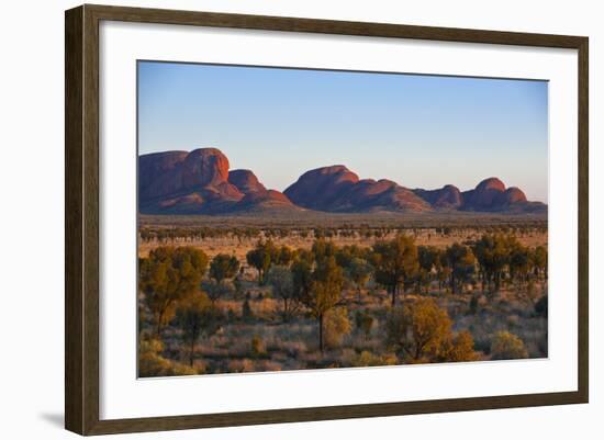 The Olgas (Kata Tjuta), Uluru-Kata Tjuta Nat'l Park, UNESCO Site, Northern Territory, Australia-Michael Runkel-Framed Photographic Print