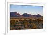 The Olgas (Kata Tjuta), Uluru-Kata Tjuta Nat'l Park, UNESCO Site, Northern Territory, Australia-Michael Runkel-Framed Photographic Print