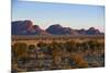 The Olgas (Kata Tjuta), Uluru-Kata Tjuta Nat'l Park, UNESCO Site, Northern Territory, Australia-Michael Runkel-Mounted Photographic Print