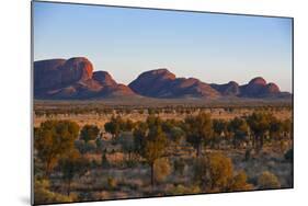 The Olgas (Kata Tjuta), Uluru-Kata Tjuta Nat'l Park, UNESCO Site, Northern Territory, Australia-Michael Runkel-Mounted Photographic Print