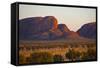 The Olgas (Kata Tjuta), Uluru-Kata Tjuta Nat'l Park, UNESCO Site, Northern Territory, Australia-Michael Runkel-Framed Stretched Canvas