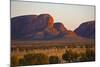 The Olgas (Kata Tjuta), Uluru-Kata Tjuta Nat'l Park, UNESCO Site, Northern Territory, Australia-Michael Runkel-Mounted Photographic Print