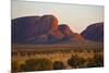 The Olgas (Kata Tjuta), Uluru-Kata Tjuta Nat'l Park, UNESCO Site, Northern Territory, Australia-Michael Runkel-Mounted Photographic Print