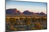 The Olgas (Kata Tjuta), Uluru-Kata Tjuta Nat'l Park, UNESCO Site, Northern Territory, Australia-Michael Runkel-Mounted Photographic Print