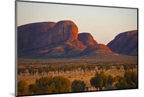 The Olgas (Kata Tjuta), Uluru-Kata Tjuta Nat'l Park, UNESCO Site, Northern Territory, Australia-Michael Runkel-Mounted Photographic Print