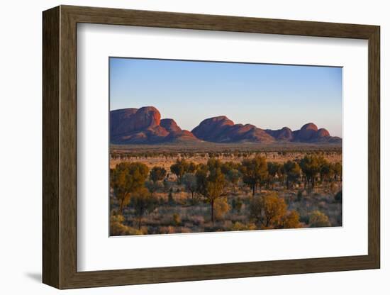 The Olgas (Kata Tjuta), Uluru-Kata Tjuta Nat'l Park, UNESCO Site, Northern Territory, Australia-Michael Runkel-Framed Photographic Print