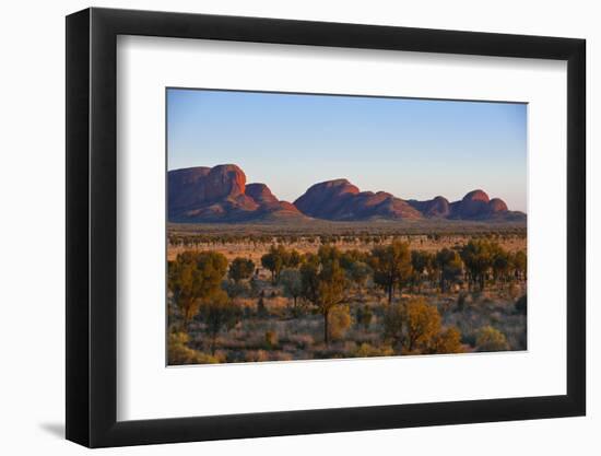 The Olgas (Kata Tjuta), Uluru-Kata Tjuta Nat'l Park, UNESCO Site, Northern Territory, Australia-Michael Runkel-Framed Photographic Print