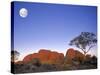 The Olgas, Northern Territory, Australia-Peter Adams-Stretched Canvas