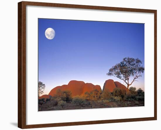 The Olgas, Northern Territory, Australia-Peter Adams-Framed Photographic Print
