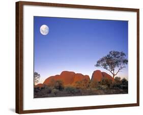 The Olgas, Northern Territory, Australia-Peter Adams-Framed Photographic Print