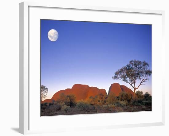 The Olgas, Northern Territory, Australia-Peter Adams-Framed Photographic Print