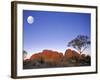 The Olgas, Northern Territory, Australia-Peter Adams-Framed Photographic Print