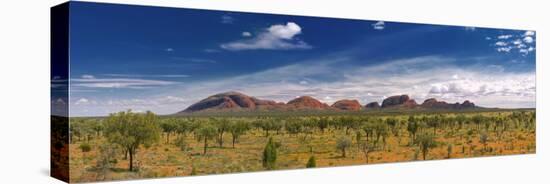 The Olgas, Northern Territory, Australia-Michele Falzone-Stretched Canvas