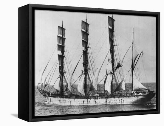 The Olive Bank Windjammer, 1935-null-Framed Stretched Canvas