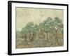 The Olive Orchard, 1889-Vincent van Gogh-Framed Giclee Print