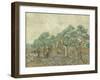 The Olive Orchard, 1889-Vincent van Gogh-Framed Giclee Print