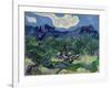 The Olive Trees, 1889 (Oil on Canvas)-Vincent van Gogh-Framed Giclee Print