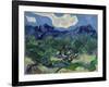 The Olive Trees, 1889 (Oil on Canvas)-Vincent van Gogh-Framed Giclee Print