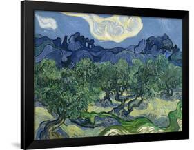 The Olive Trees, 1889-Vincent van Gogh-Framed Giclee Print