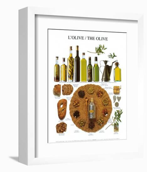 The Olive-null-Framed Art Print