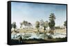 The Oliver Plantation-Adrian Persac-Framed Stretched Canvas