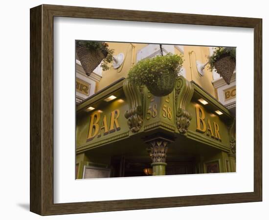 The Oliver St. John Gogarty Pub, Temple Bar, Dublin, County Dublin, Republic of Ireland (Eire)-Sergio Pitamitz-Framed Photographic Print