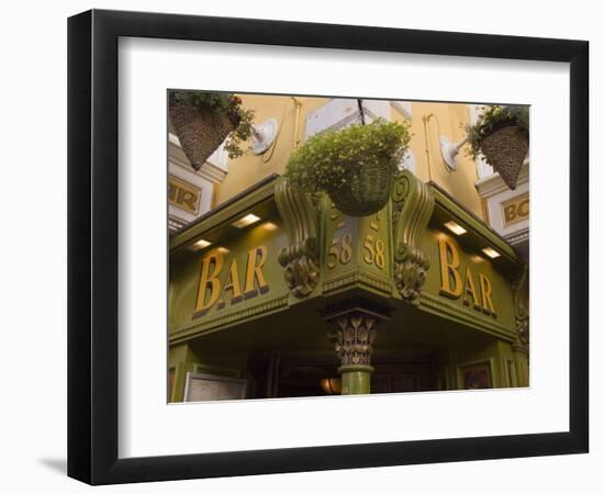 The Oliver St. John Gogarty Pub, Temple Bar, Dublin, County Dublin, Republic of Ireland (Eire)-Sergio Pitamitz-Framed Photographic Print