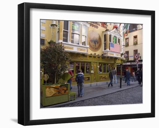 The Oliver St. John Gogarty Pub, Temple Bar, Dublin, County Dublin, Republic of Ireland (Eire)-Sergio Pitamitz-Framed Photographic Print