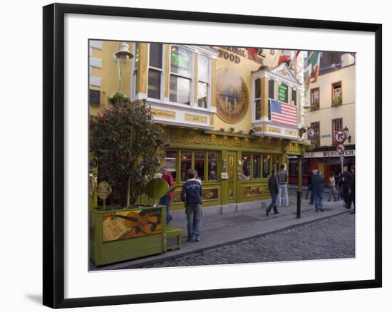 The Oliver St. John Gogarty Pub, Temple Bar, Dublin, County Dublin, Republic of Ireland (Eire)-Sergio Pitamitz-Framed Photographic Print