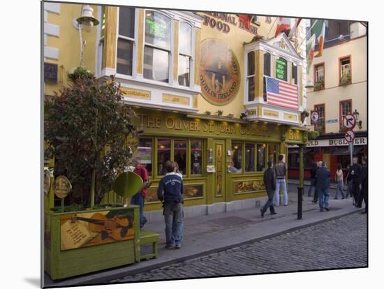 The Oliver St. John Gogarty Pub, Temple Bar, Dublin, County Dublin, Republic of Ireland (Eire)-Sergio Pitamitz-Mounted Photographic Print