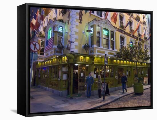 The Oliver St. John Gogarty Pub, Temple Bar, Dublin, County Dublin, Republic of Ireland (Eire)-Sergio Pitamitz-Framed Stretched Canvas