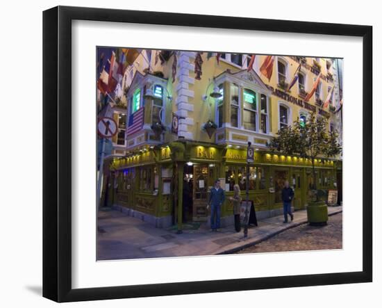The Oliver St. John Gogarty Pub, Temple Bar, Dublin, County Dublin, Republic of Ireland (Eire)-Sergio Pitamitz-Framed Photographic Print