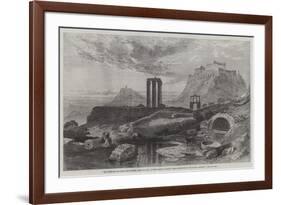 The Olympaeum and Acropolis of Athens-Harry John Johnson-Framed Giclee Print