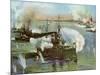The 'Olympia' at Manila, 1898-null-Mounted Giclee Print
